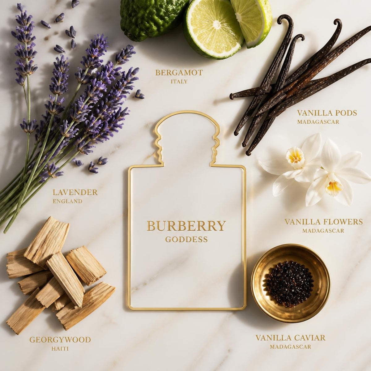 Goddess by Burberry Eau de Parfum 100 ML (3.3 oz)