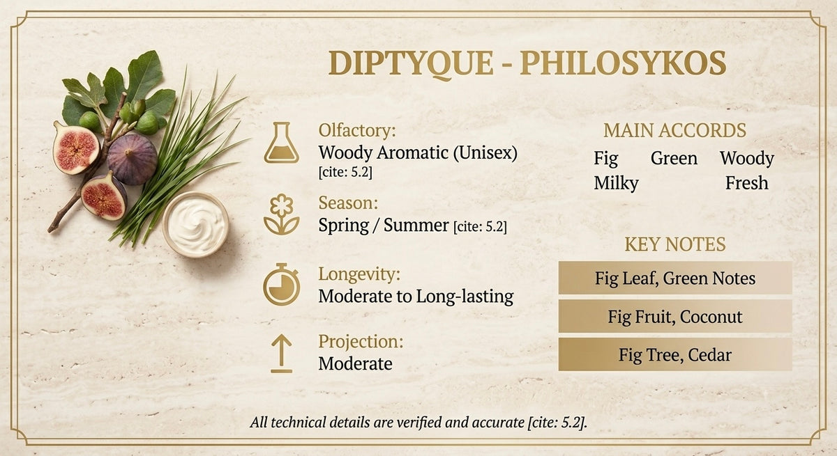 Diptyque - Philosykos Eau de Parfum 75 ML (2.5 oz)