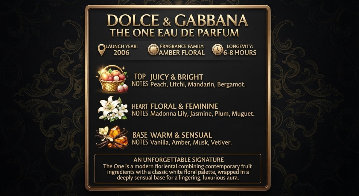 The One Eau de Parfum by Dolce & Gabbana 75 ML (2.5 oz)