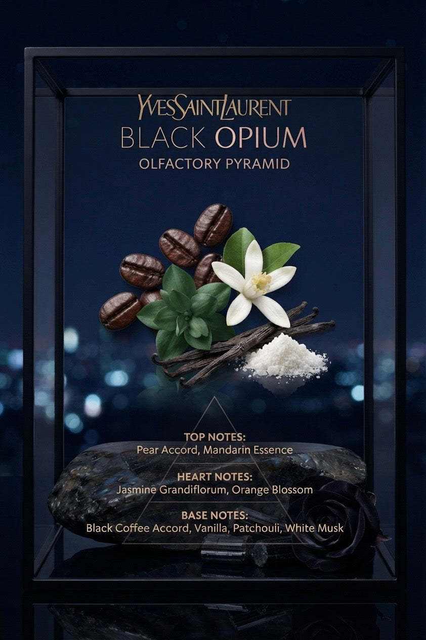 Black Opium by Yves Saint Laurent  90 ML (3 oz)